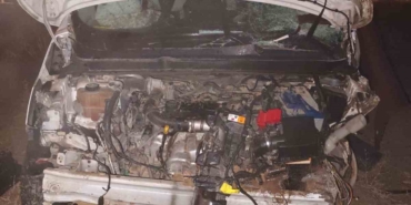 Kontrolden çıkan otomobil takla attı