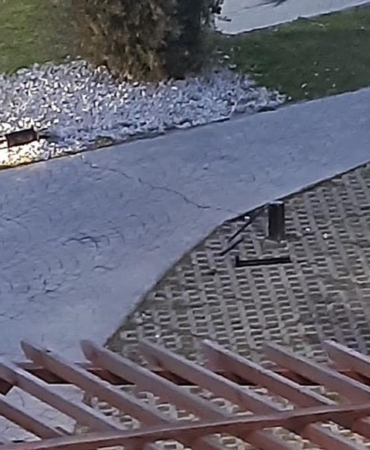 Millet Bahçesi’ndeki aydınlatmalar tahrip edildi