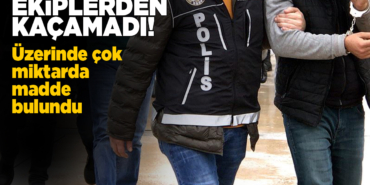 Sinop’ta narkotik madde taşıyan şahıs yakalandı