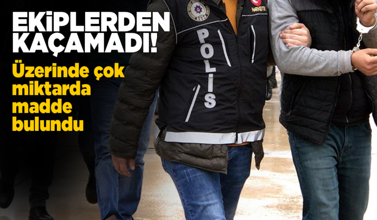 Sinop’ta narkotik madde taşıyan şahıs yakalandı