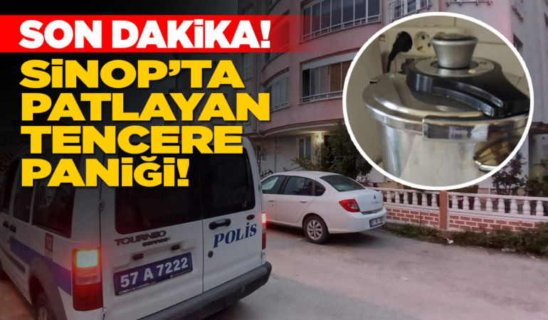 Ocaktaki tencere patladı, bir kadın yaralandı