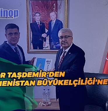 Rektör Taşdemir'den Türkmenistan Büyükelçiliği'ne Ziyaret!
