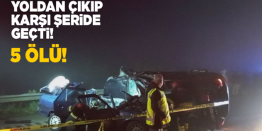 Samsun'da trafik kazası: 5 kişi yaşamını yitirdi