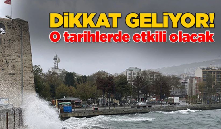 Sinop Valiliği, fırtına uyarısında bulundu