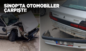 Sinop’ta trafik kazası gerçekleşti