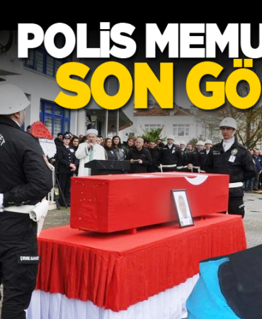 Sinop yasta: Polis memuruna son görev!