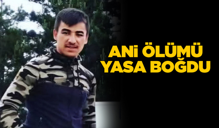 Sinoplu genç, hayata gözlerini yumdu