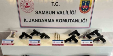 samsunda-cok-sayida-ruhsatsiz-silah-yakalandi