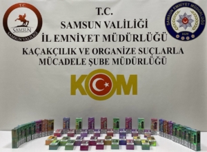 Samsun'da kaçakçılık operasyonu