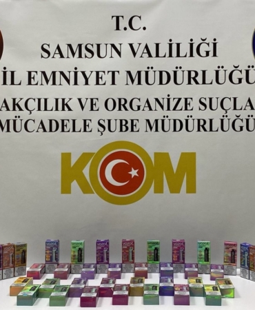 Samsun'da kaçakçılık operasyonu
