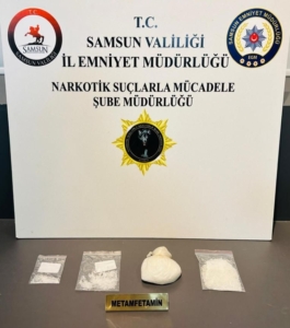 Samsun'da narkotik operasyonu: 4 gözaltı