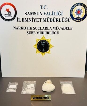 Samsun'da narkotik operasyonu: 4 gözaltı