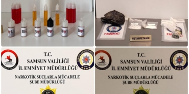 Samsun'da narkotik operasyonu: 6 gözaltı