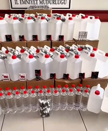 Sinop’ta sahte içki operasyonu: 3 gözaltı