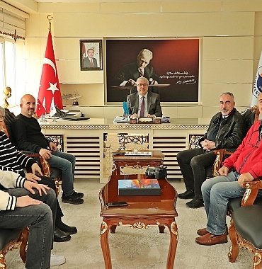 SİFAD'dan Rektör Şakir Taşdemir'e Ziyaret