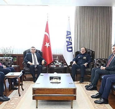 Sinop Heyeti Ankara'da Ziyaretlerde Bulunuyor