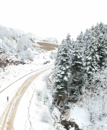 Sinop, ilkbaharda kışı yaşadı