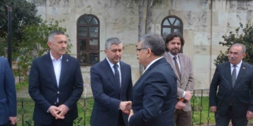 Sinop protokolü bayramlaştı