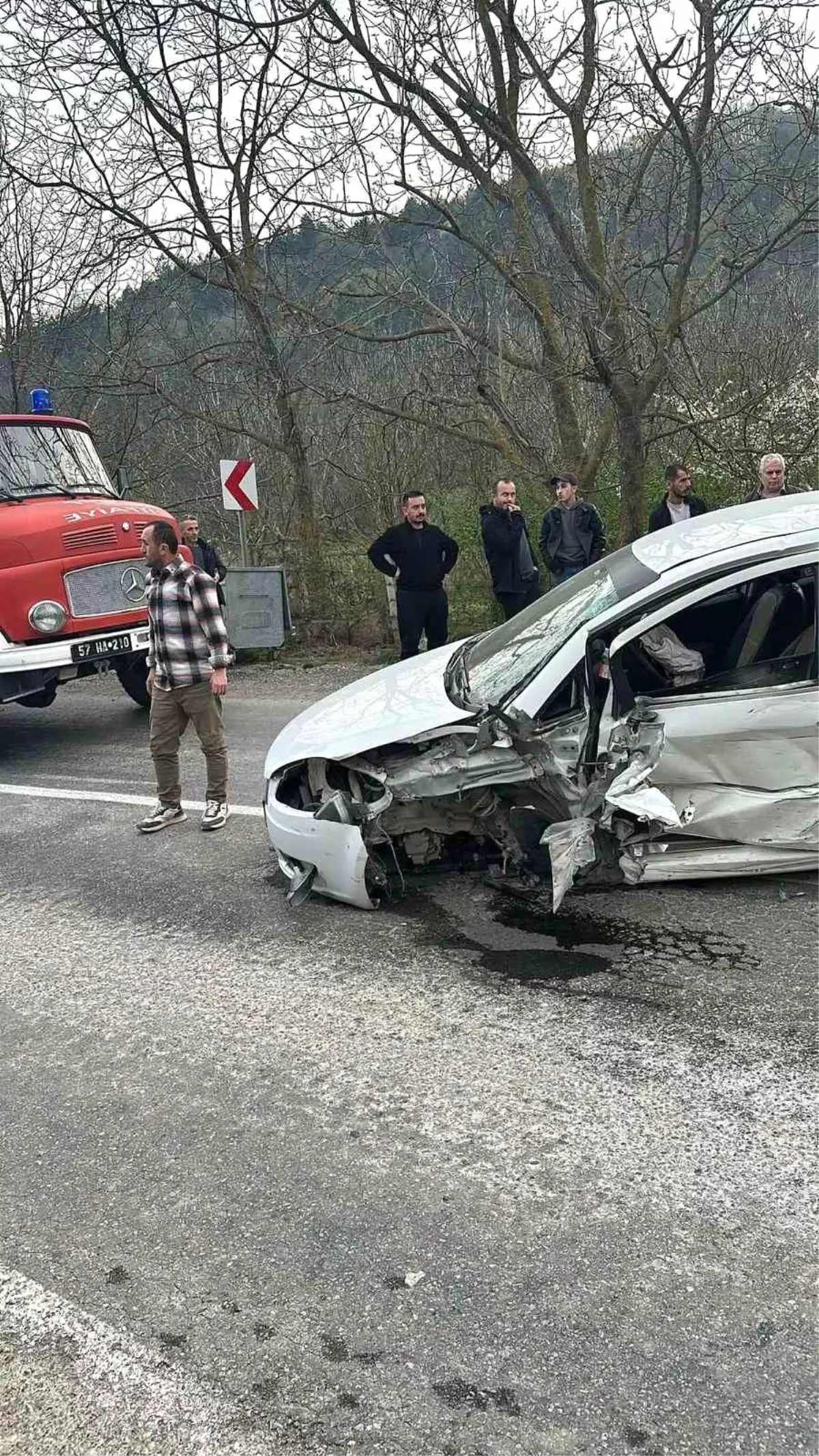 Sinop'ta Trafik Kazası: 7 Yaralı