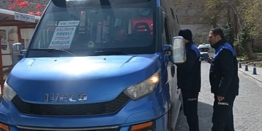 Sinop'ta Zabıta Dolmuşları Denetledi