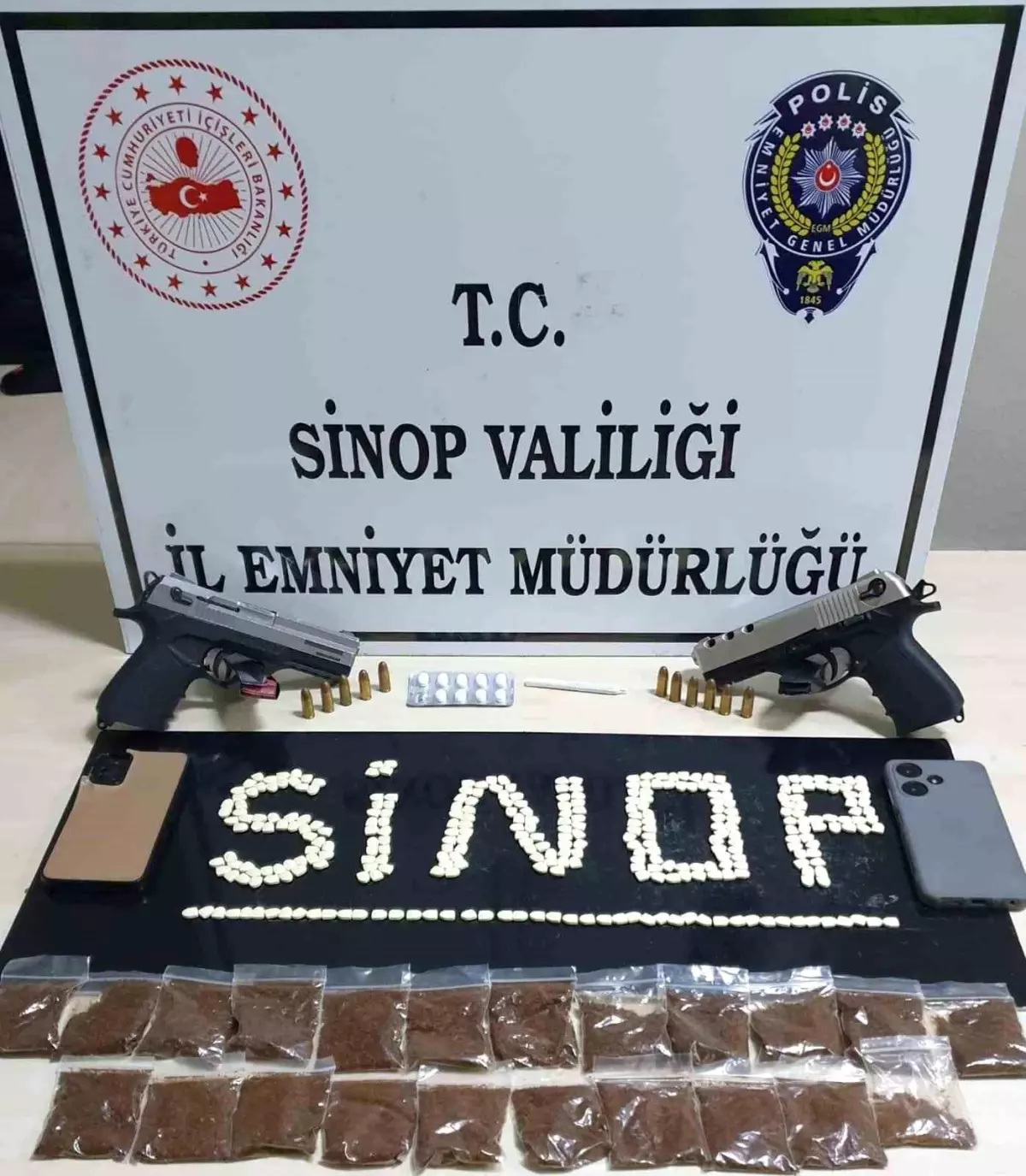 Sinop'ta Uyuşturucu Operasyonu: 2 Şüpheli Gözaltında