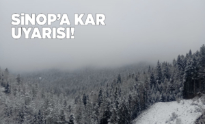 Sinop Valiliğinden kar uyarısı