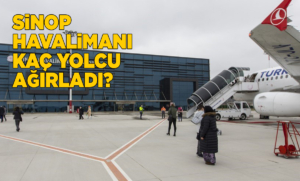 Sinop Havalimanı Mart ayı istatistikleri yayımlandı