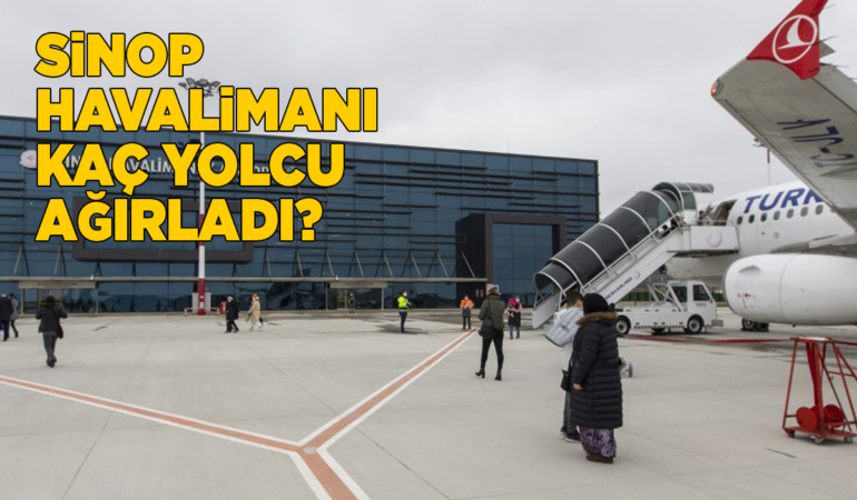 Sinop Havalimanı Mart ayı istatistikleri yayımlandı
