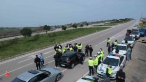 Sinop’ta bayram öncesi trafik denetimi