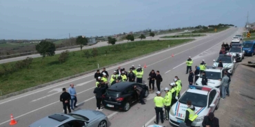 Sinop’ta bayram öncesi trafik denetimi