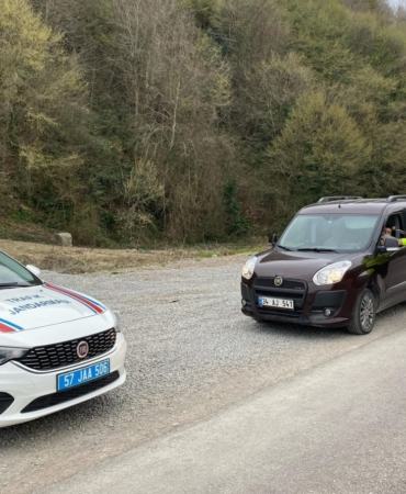 Sinop'ta 2 bin 601 sürücüye para cezası uygulandı