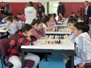 Sinop'ta minikler satranç turnuvası yapıldı