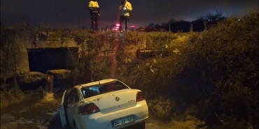 Sinop’ta otomobil kanala uçtu: 4 yaralı