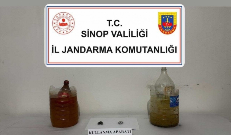 Sinop’ta uyuşturucu operasyonu