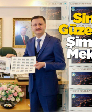 Sinop'a özel kış manzaralı posta pulu bastırıldı