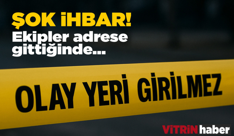 Kendi kendini ihbar etti, bakın nerede bulundu