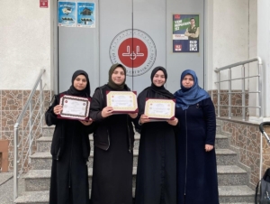 Suffe Kur’an Kursu ilk hafızlarını mezun etti