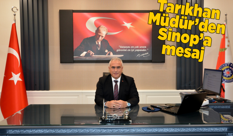 Eski Müdür Çetiner’den Sinop’a mesaj