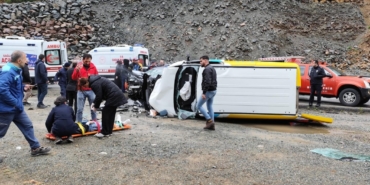 Trafik kazasında 6 kişi yaralandı