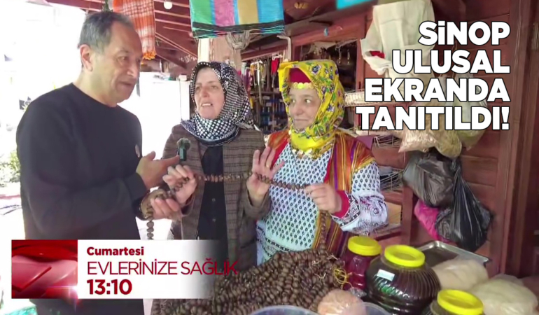 Sinop sevilen TV programında tanıtıldı