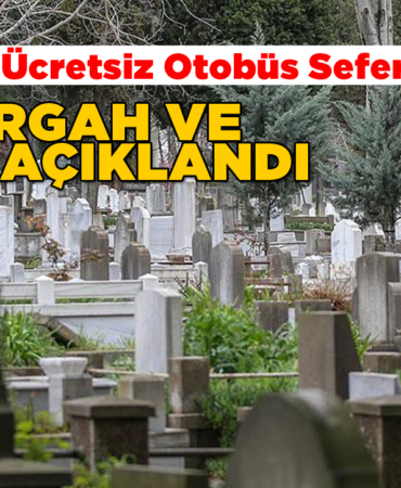 Sinop’ta mezarlık ziyareti için ücretsiz ulaşım