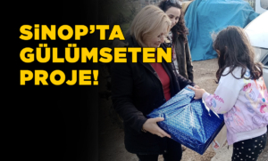 Sinop Valiliğinden 240 çocuğa bayram hediyesi