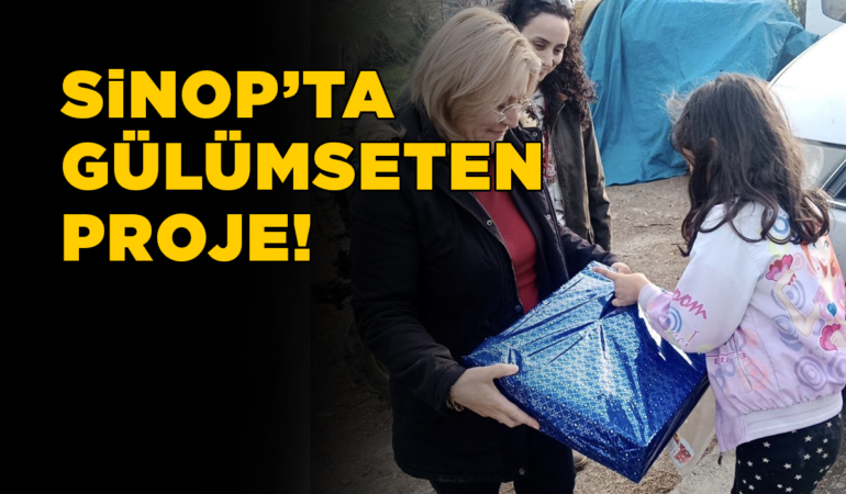 Sinop Valiliğinden 240 çocuğa bayram hediyesi