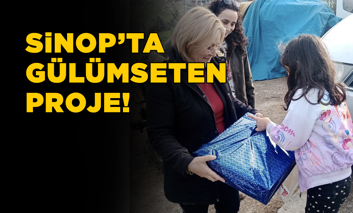 Sinop Valiliğinden 240 çocuğa bayram hediyesi