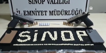 Sinop'ta narkotik operasyonu: 2 gözaltı