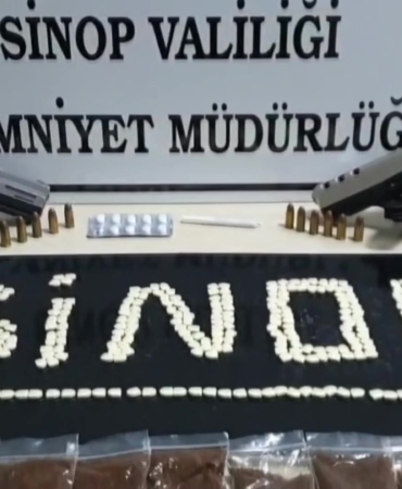 Sinop'ta narkotik operasyonu: 2 gözaltı
