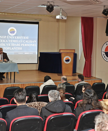 Sinop Üniversitesi'nde yapay zeka çalışmaları devam ediyor