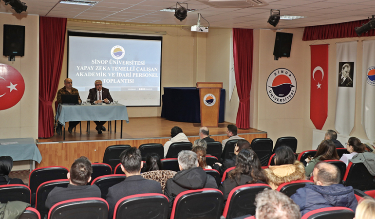 Sinop Üniversitesi’nde yapay zeka çalışmaları devam ediyor