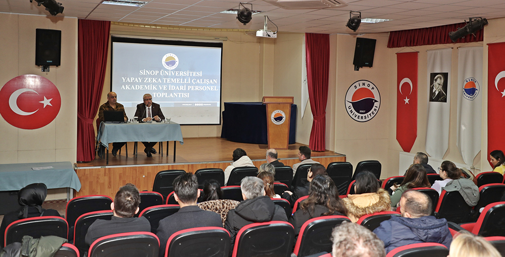 Sinop Üniversitesi'nde yapay zeka çalışmaları devam ediyor