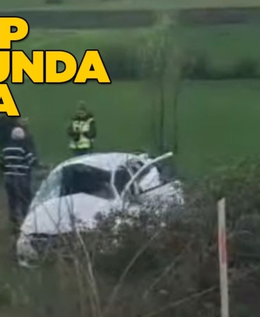 Otomobil yoldan çıktı: Yaralılar var